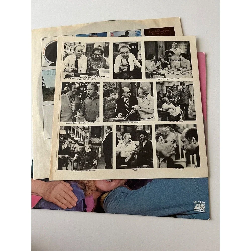 All In The Family LP 1971 Atlantic Records SD 7210 Orig Inner+Insert Booklet EX - Picture 6 of 10